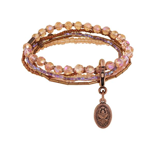 Brown - Petit Glamour d'Afrique - Konplott bracelet